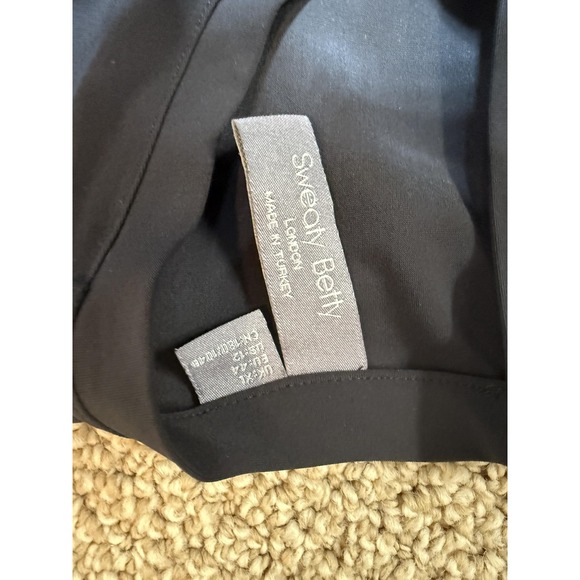 Sweaty Betty Jumpsuit Womens XL Long Sleeve Drawstring Waist Athleisure Zip - Picture 7 of 11